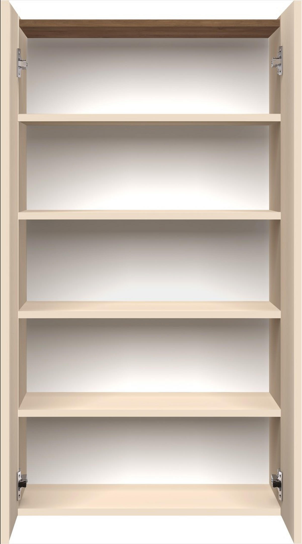 SCHUHSCHRANK Eichefarben, Kaschmir  - Kaschmir/Eichefarben, Design, Holzwerkstoff (63/114/35cm) - MID.YOU