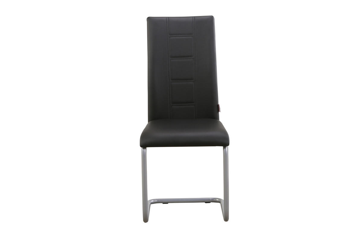 STOLICA  crna  metal, tekstil      - crna, Design, metal/tekstil (43,5/96,5/55,5cm) - Xora