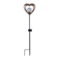SOLARLEUCHTE  - Schwarz, Basics, Glas/Kunststoff (12,5/4,2/59cm) - Näve
