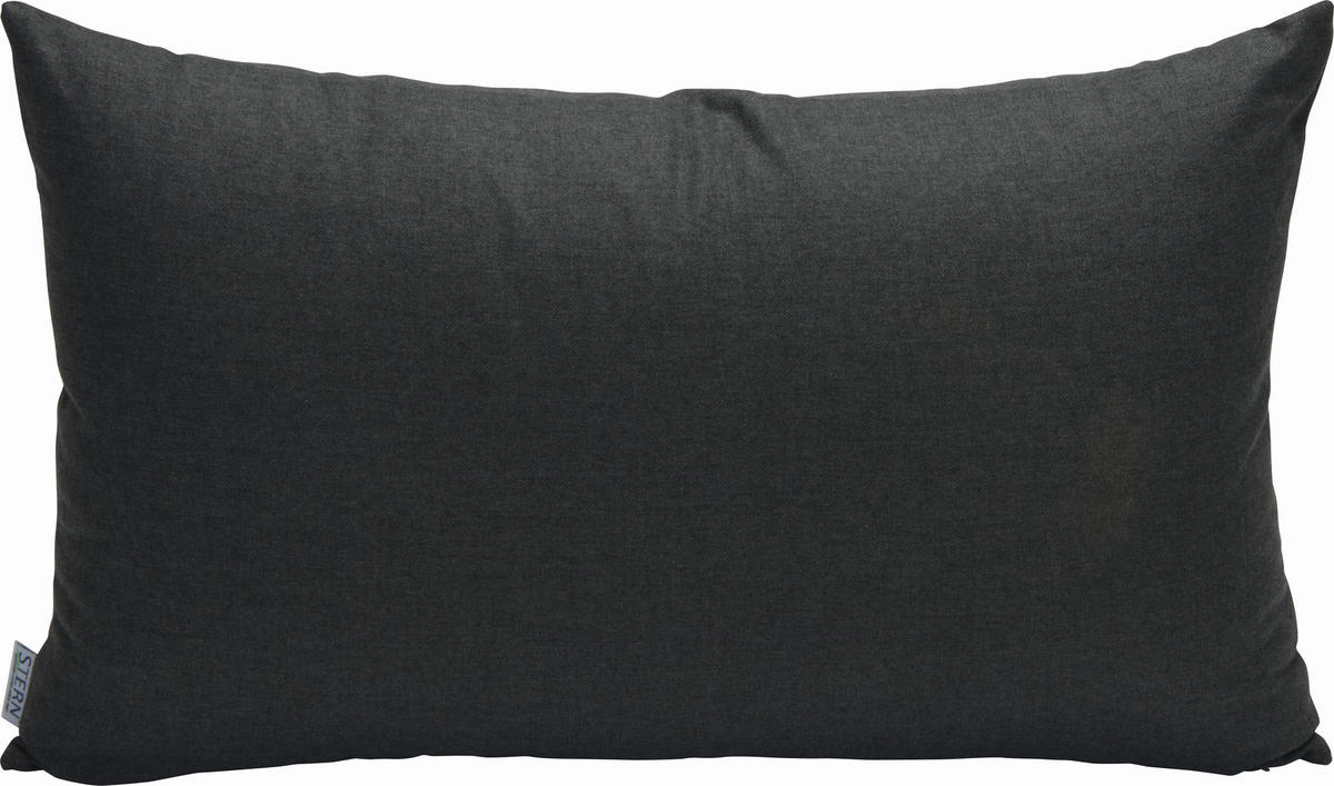 RÜCKENKISSEN   75/46/20 cm  - Schieferfarben, Basics, Textil (75/46/20cm) - Stern