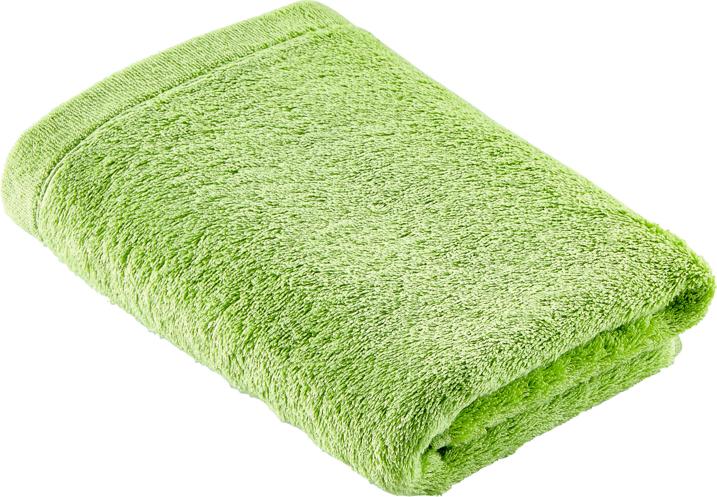HANDTUCH LIFESTYLE UNI Hellgrün  - Hellgrün, Basics, Textil (50/100cm) - Cawoe