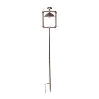 SOLARLEUCHTE  - Schwarz, Basics, Metall (18,4/158/25,4cm) - Gardenson
