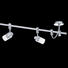 SCHIENENSYSTEM-STRAHLER - Chromfarben/Weiß, KONVENTIONELL, Glas/Metall (200cm) SCHIENENSYSTEM-STRAHLER - Chromfarben/Weiß, KONVENTIONELL, Glas/Metall (200cm)