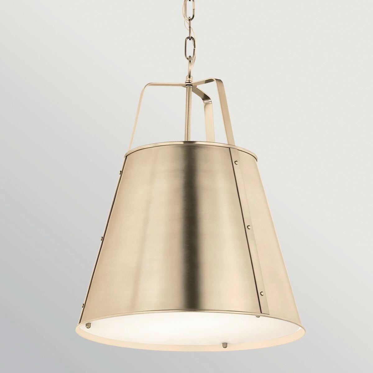 HÄNGELEUCHTE Kichler 57,2/45,7 cm  - Champagner, Design, Metall (57,2/45,7cm) - Elstead Lighting