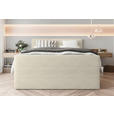 BOXSPRINGBETT 180/200 cm  in Beige  - Beige/Schwarz, KONVENTIONELL, Textil/Metall (180/200cm) - Carryhome