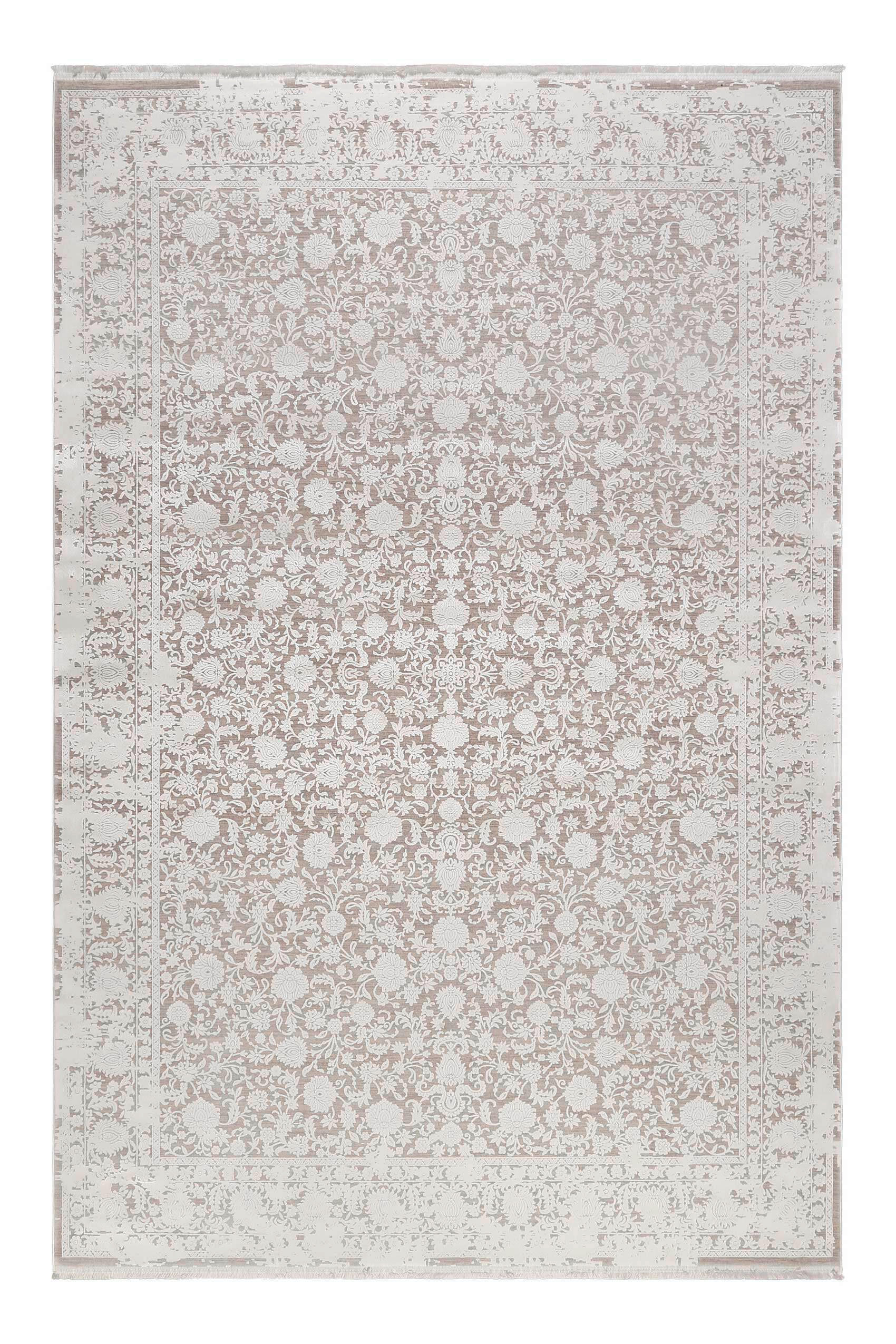 VINTAGE-TEPPICH 160/230 cm Florida Grau, Weiß  - Weiß/Grau, LIFESTYLE, Textil (160/230cm) - Esprit