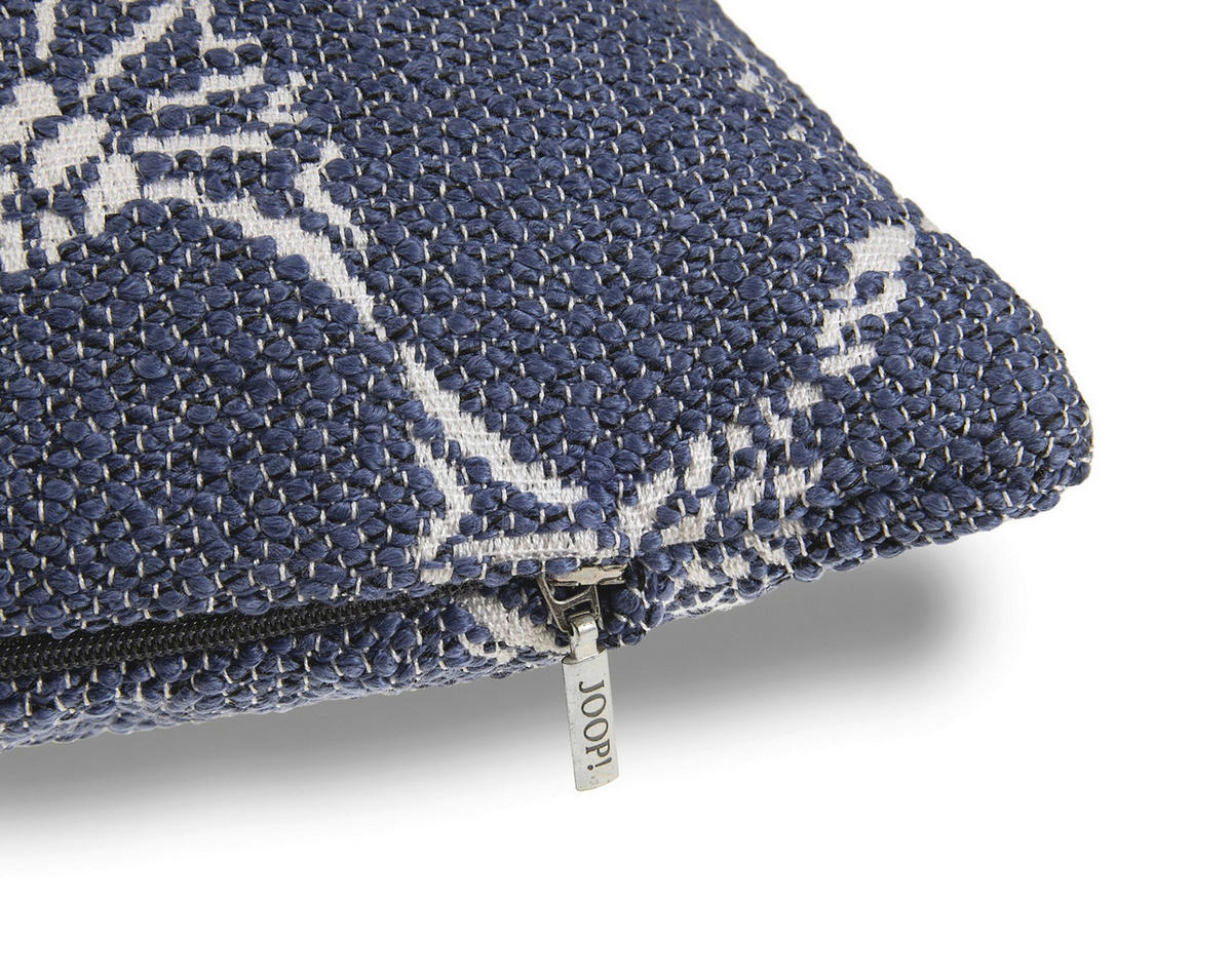 OUTDOOR-KISSEN  - Blau, Design, Textil (50/50cm) - Joop!