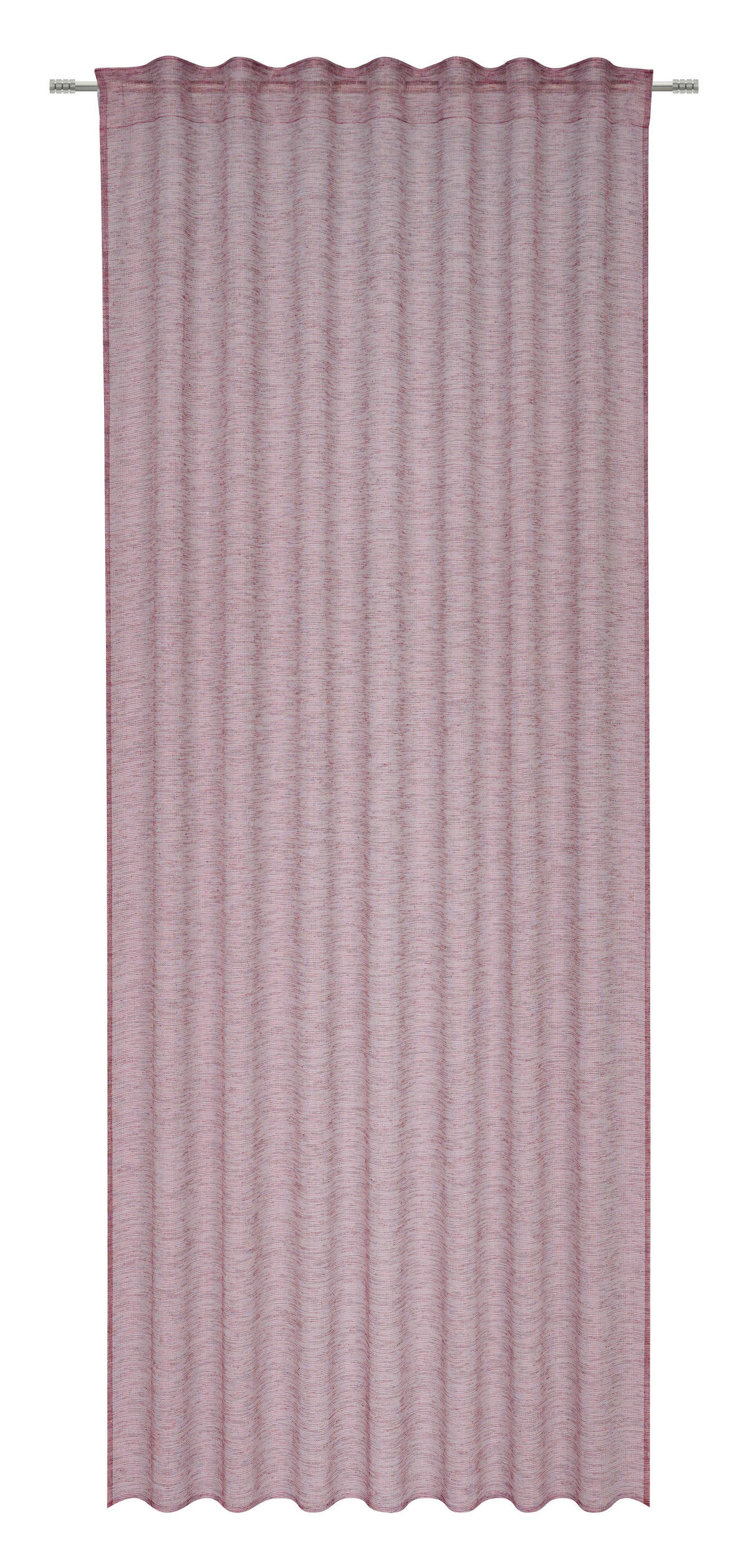 HOTOVÝ ZÁVĚS, průhledné, 140/245 cm - fialová, Basics, textil (140/245cm) - Esposa