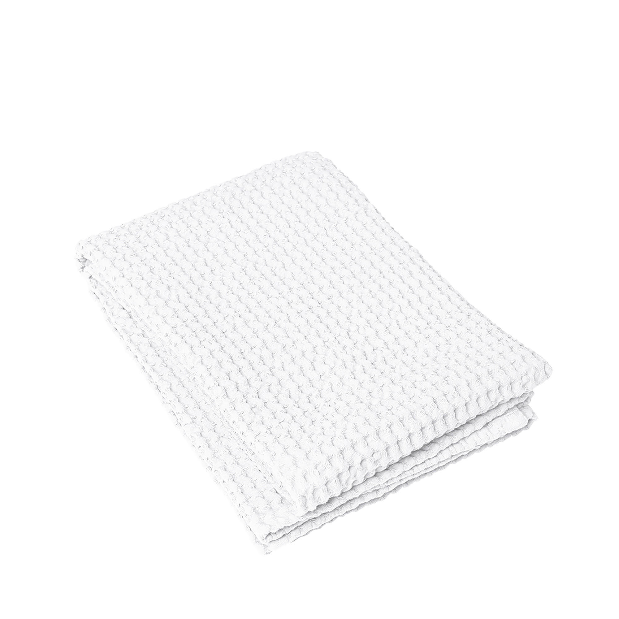 BADETUCH CARO Weiß 140/70 cm  - Weiß, KONVENTIONELL, Textil (140/70cm) - Blomus