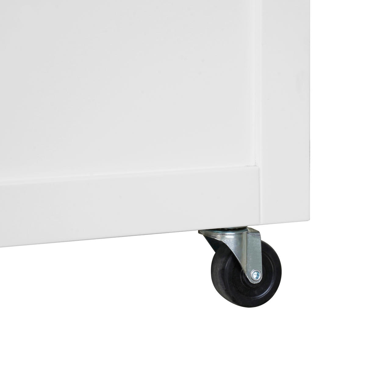 KÜCHENINSEL   in Naturfarben, Weiß  - Messingfarben/Weiß, Basics, Glas/Holz (60/90/40cm) - MID.YOU