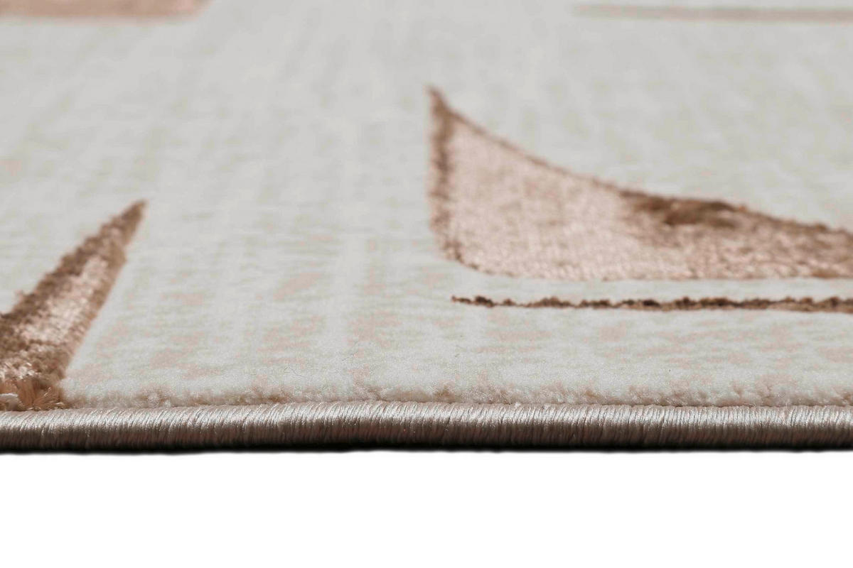 FLACHWEBETEPPICH 200/290 cm Nelle Creme, Beige, Bronzefarben  - Beige/Creme, Design, Textil (200/290cm) - Esprit