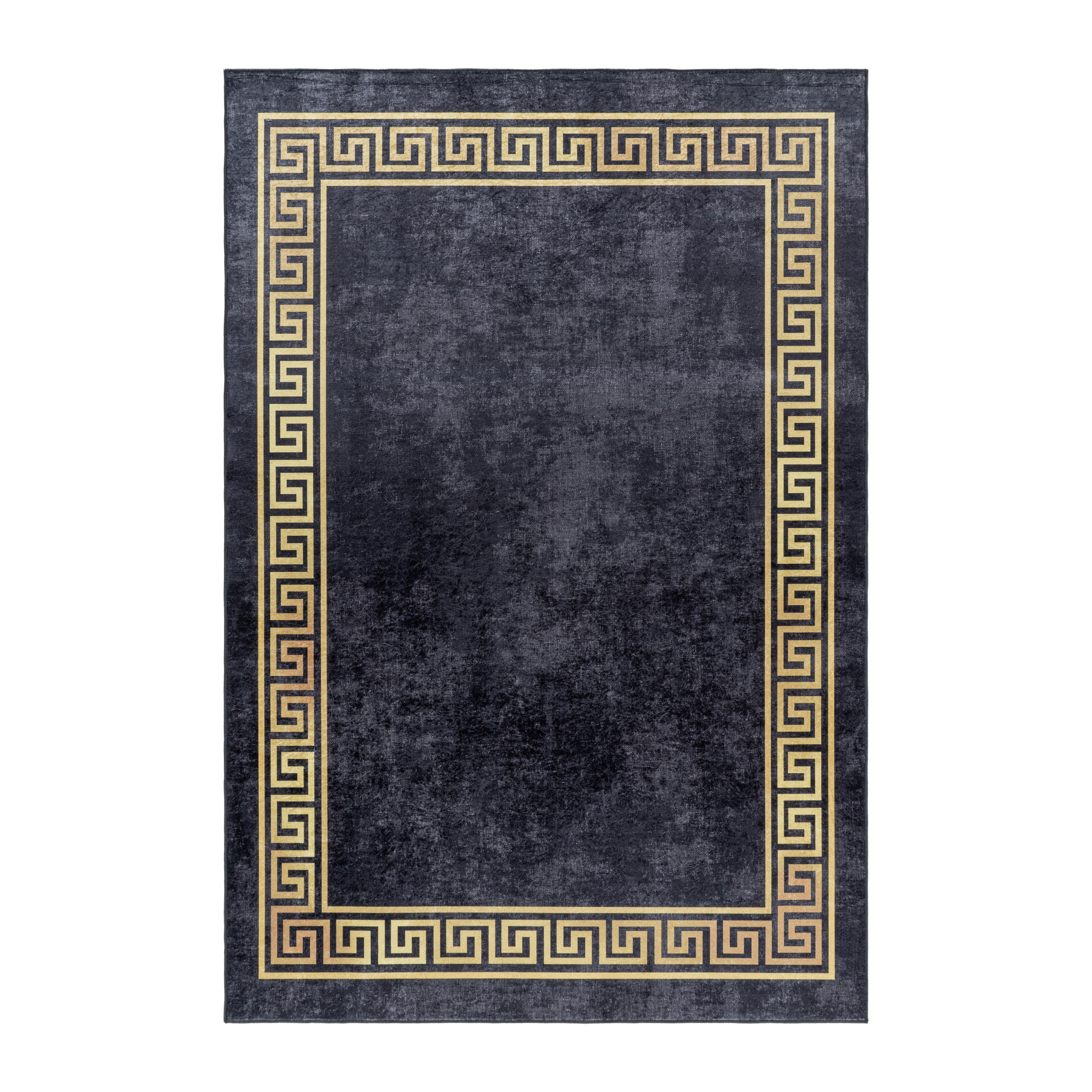 KOBEREC TKANÝ NA PLOCHO, 80/150 cm, černá, barvy zlata - černá/barvy zlata, Design, textil/kůže (80/150cm) - Novel