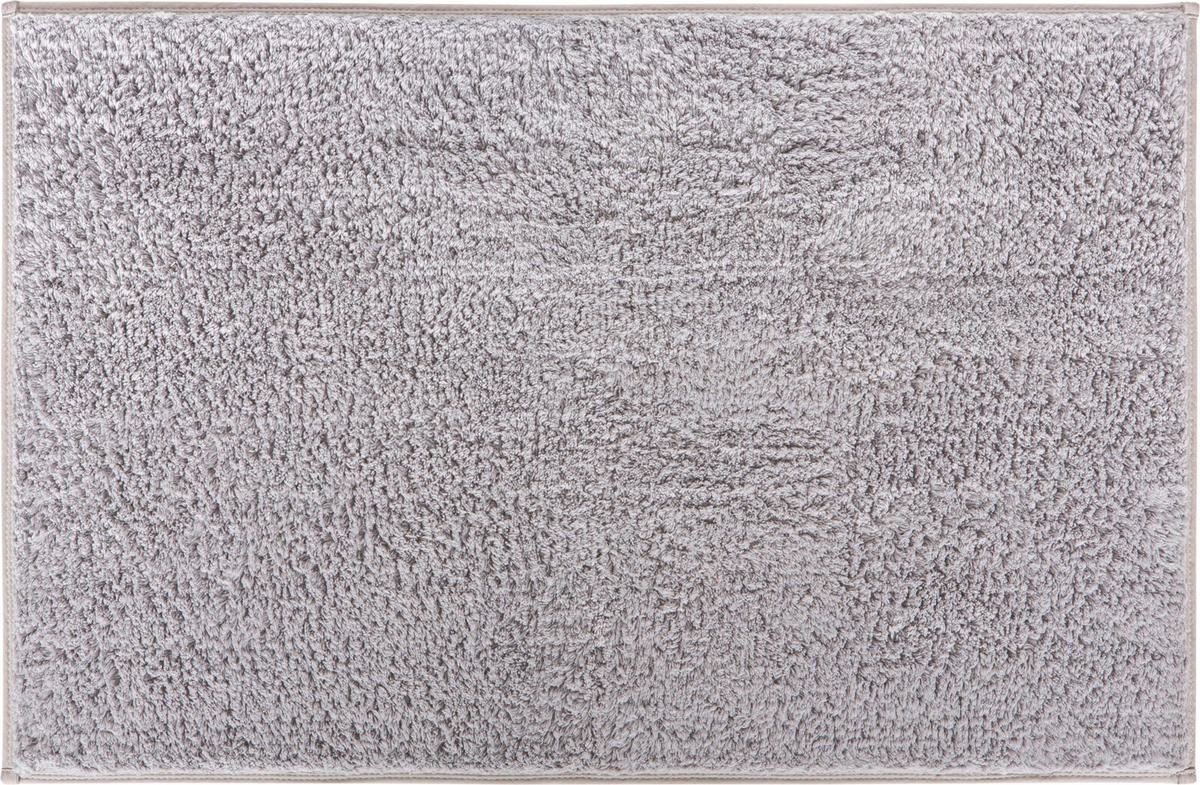 KOBERČEK DO KÚPEĽNE, 70/120 cm - sivá, Basics, textil/plast (70/120cm) - Grund