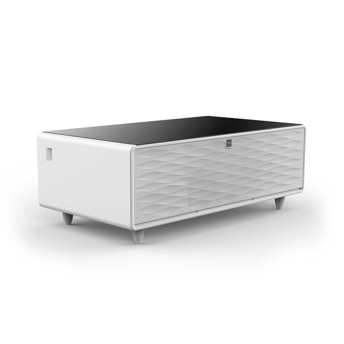GETRÄNKEKÜHLSCHRANK 130,5/46/70 cm  - Weiß, Basics, Glas/Kunststoff (130,5/46/70cm) - CASO Design