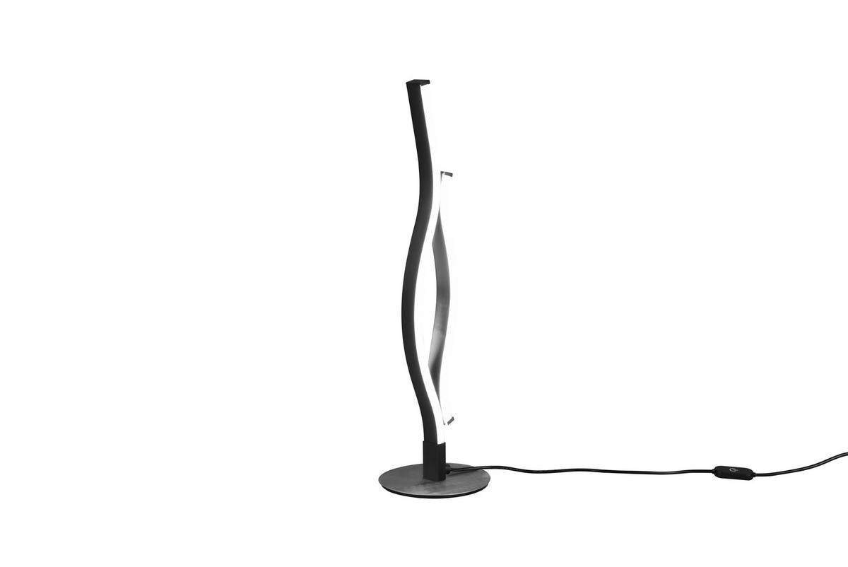 LED-TISCHLEUCHTE - Schwarz, Basics, Metall (13,5/48cm) - Trio Leuchten