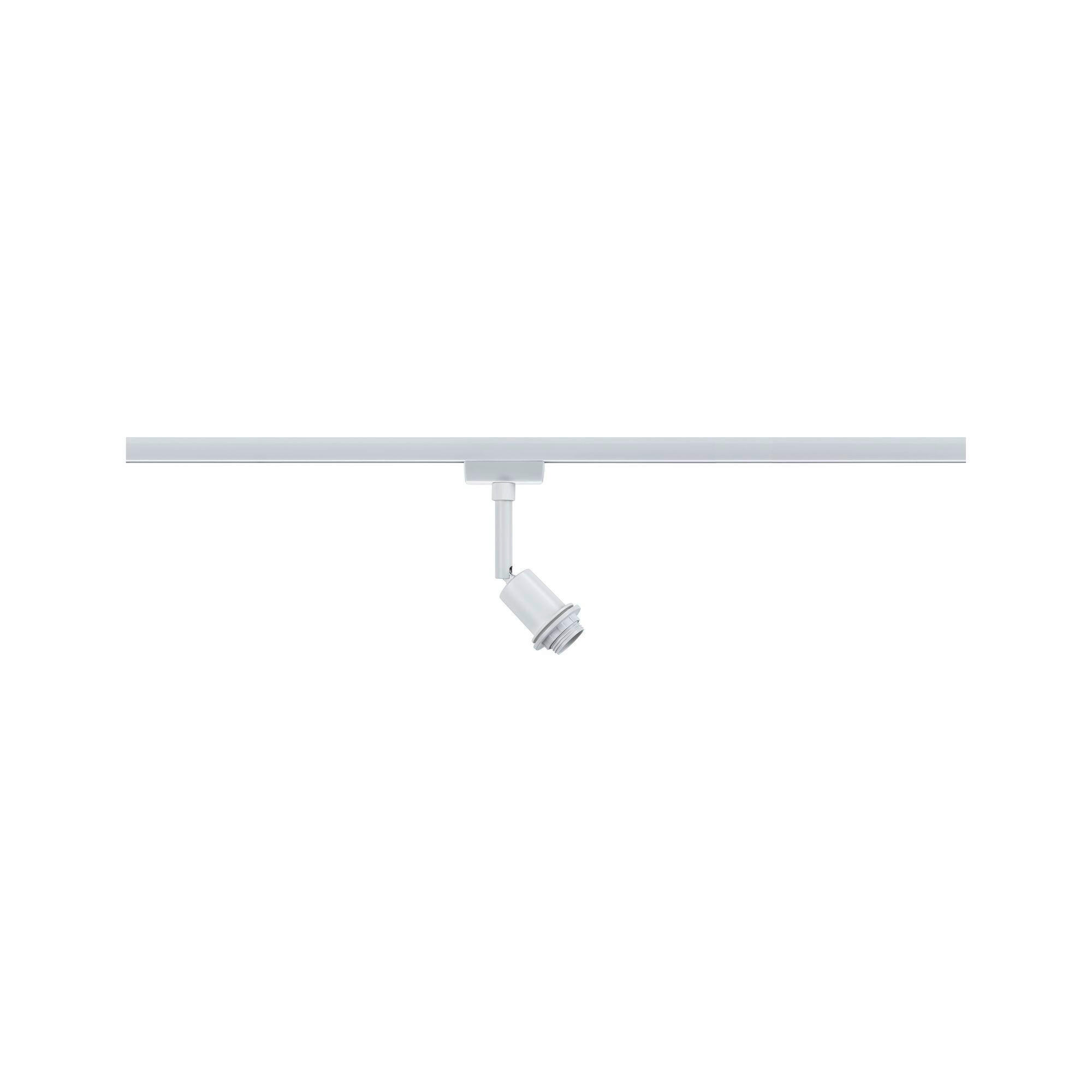 SCHIENENSYSTEM-STRAHLER - Weiß, Basics, Kunststoff/Metall (4,4/16,3cm) - Paulmann