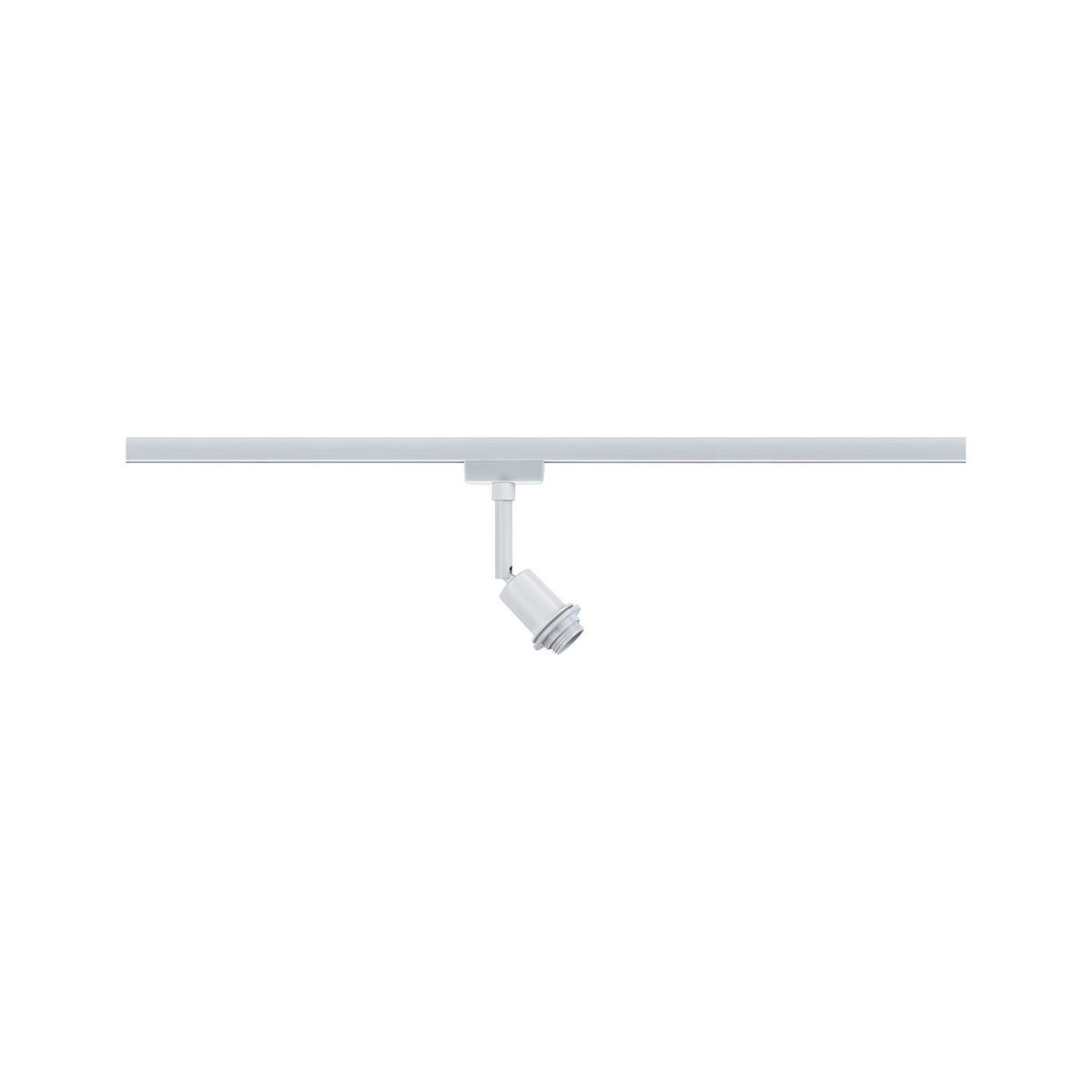 SCHIENENSYSTEM-STRAHLER - Weiß, Basics, Kunststoff/Metall (4,4/16,3cm) - Paulmann
