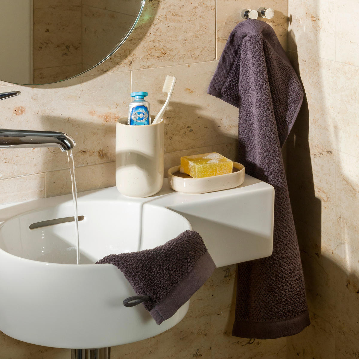 SEIFENSCHALE - Creme, Basics, Keramik (13/8,5/3cm) - Moeve