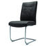 SCHWINGSTUHL Mikrofaser Anthrazit - Edelstahlfarben/Anthrazit, Design, Textil/Metall (46/99/63cm) - Set one by Musterrin
