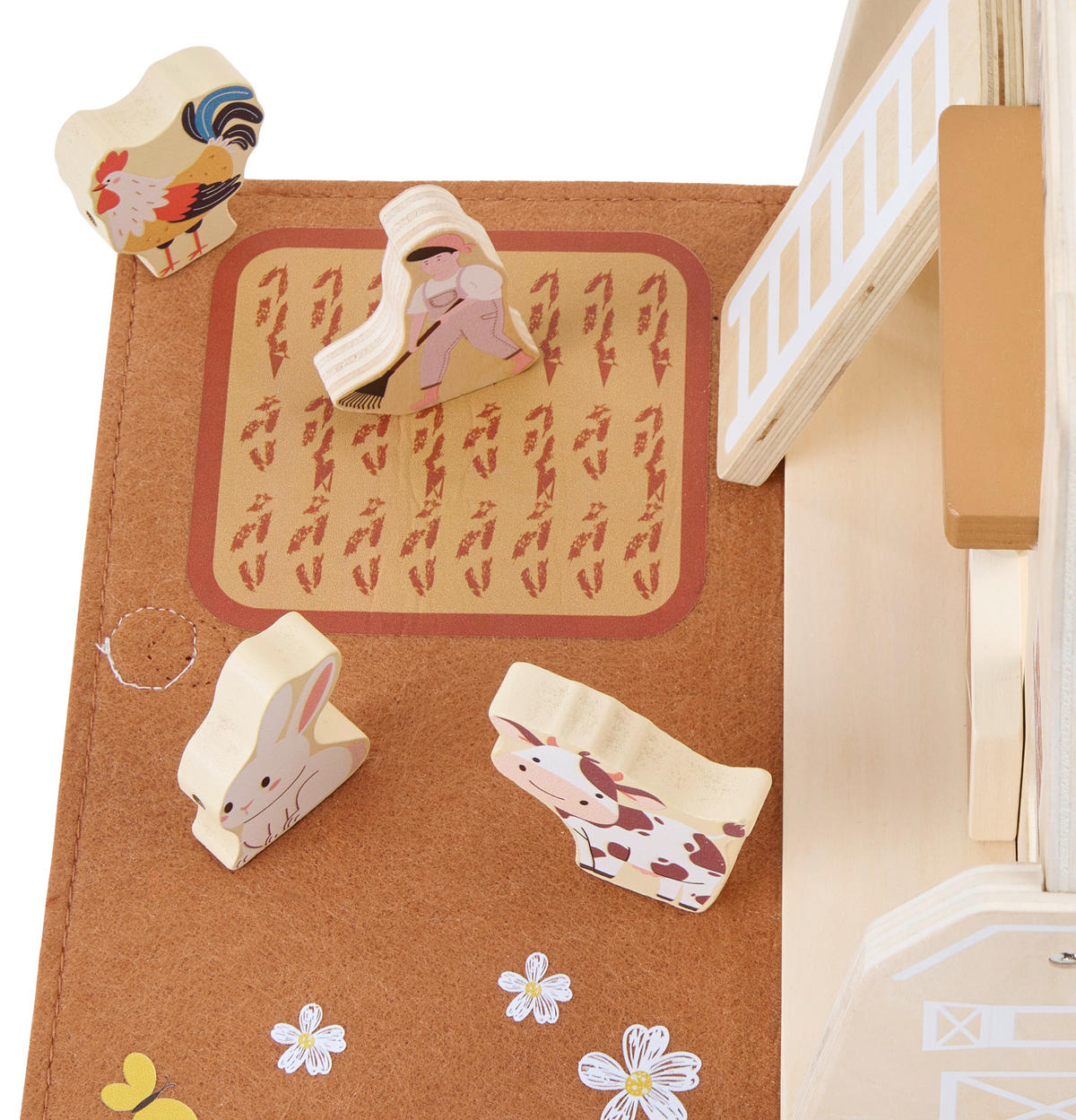 KINDERSPIELSET  - Multicolor, Trend, Holz/Textil (23/10,5/21cm) - Avelia