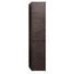 HOCHSCHRANK - Dunkelbraun/Alufarben, Design, Glas/Holzwerkstoff (33/170/33cm) - Sadena HOCHSCHRANK - Dunkelbraun/Alufarben, Design, Glas/Holzwerkstoff (33/170/33cm) - Sadena