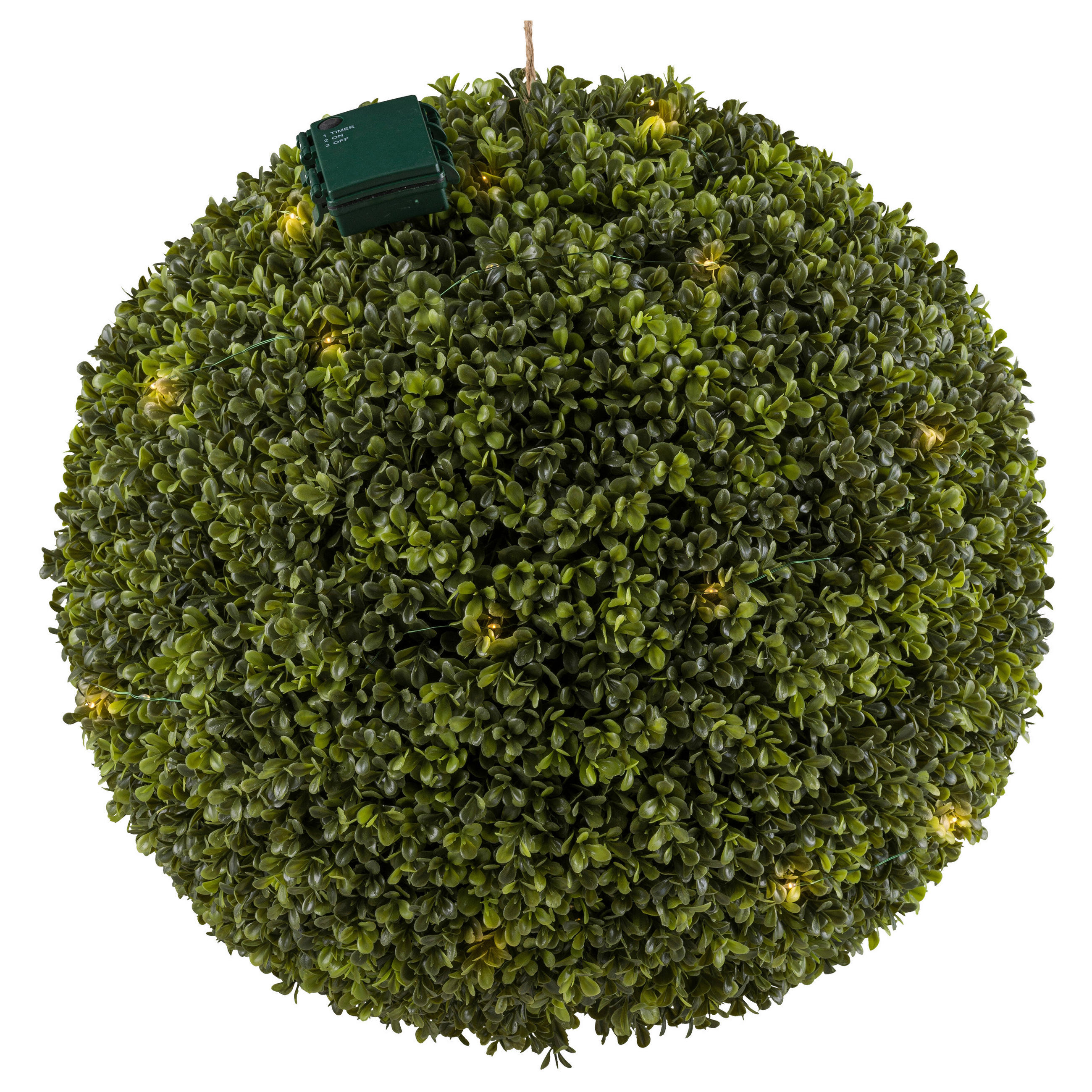 KUNSTPFLANZE Buchsbaum - Grün, Design, Kunststoff (45cm) - P & B