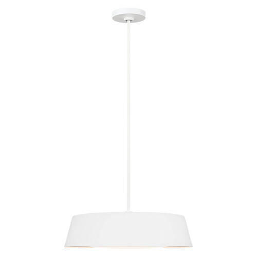 VISEČA SVETILKA  Elstead Asher      48.5/33 cm      E14 - bela, Basics, kovina/steklo (48.5/33cm) - Elstead Lighting
