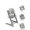 HOCHSTUHL-SET Tripp Trapp Bundles  - Hellgrau, Basics, Holz (83/57/46cm) - Stokke