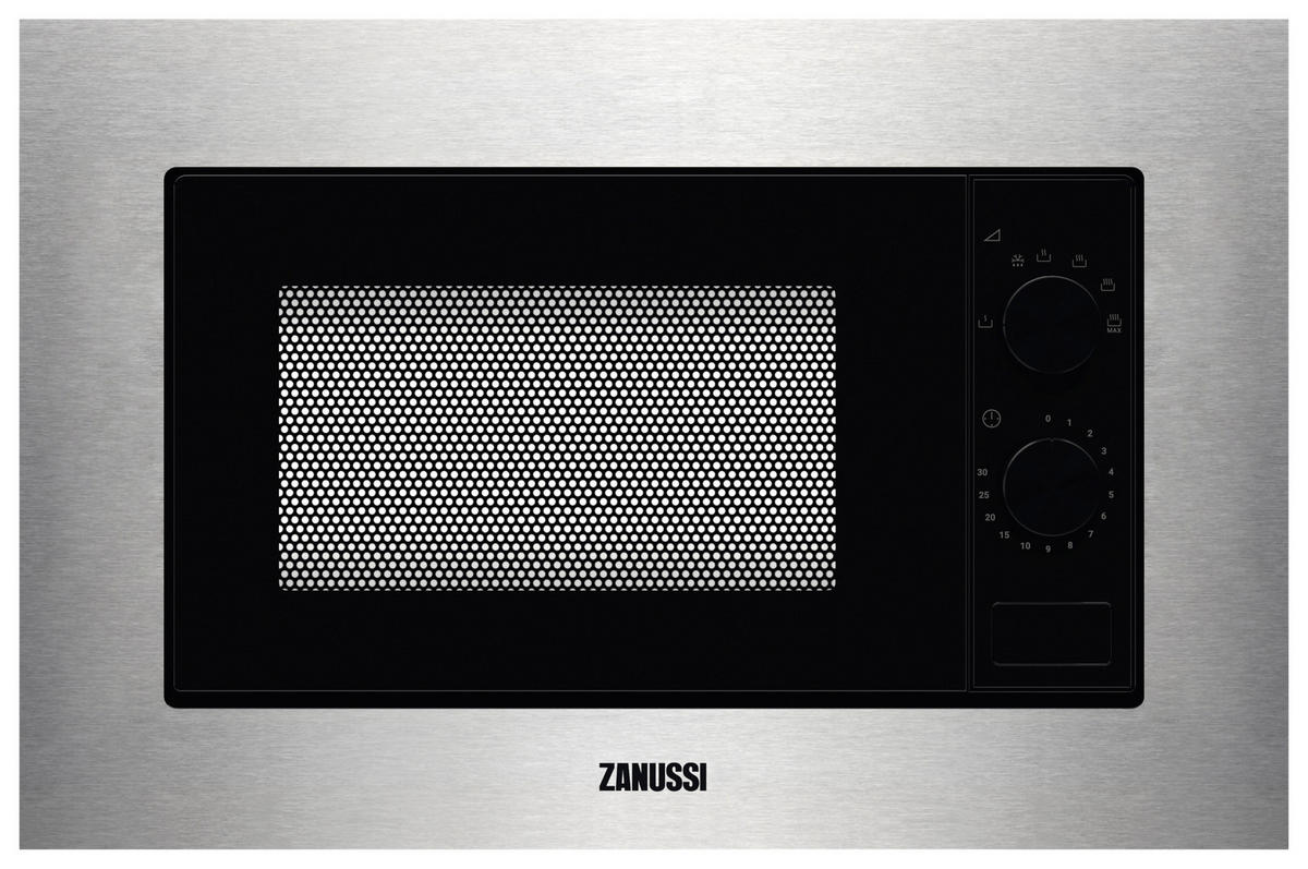 EINBAUMIKROWELLE ZMSN5SX  - Edelstahlfarben/Schwarz, Metall (59,5/39/31,2cm) - Zanussi