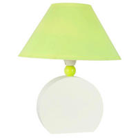 KINDERTISCHLEUCHTE Ofelia 18/18/26 cm  - Grün, Basics, Holzwerkstoff/Textil (18/18/26cm)