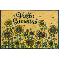 FUßMATTE  50/75 cm  Beige  - Beige, Design, Kunststoff/Textil (50/75cm) - wash+dry