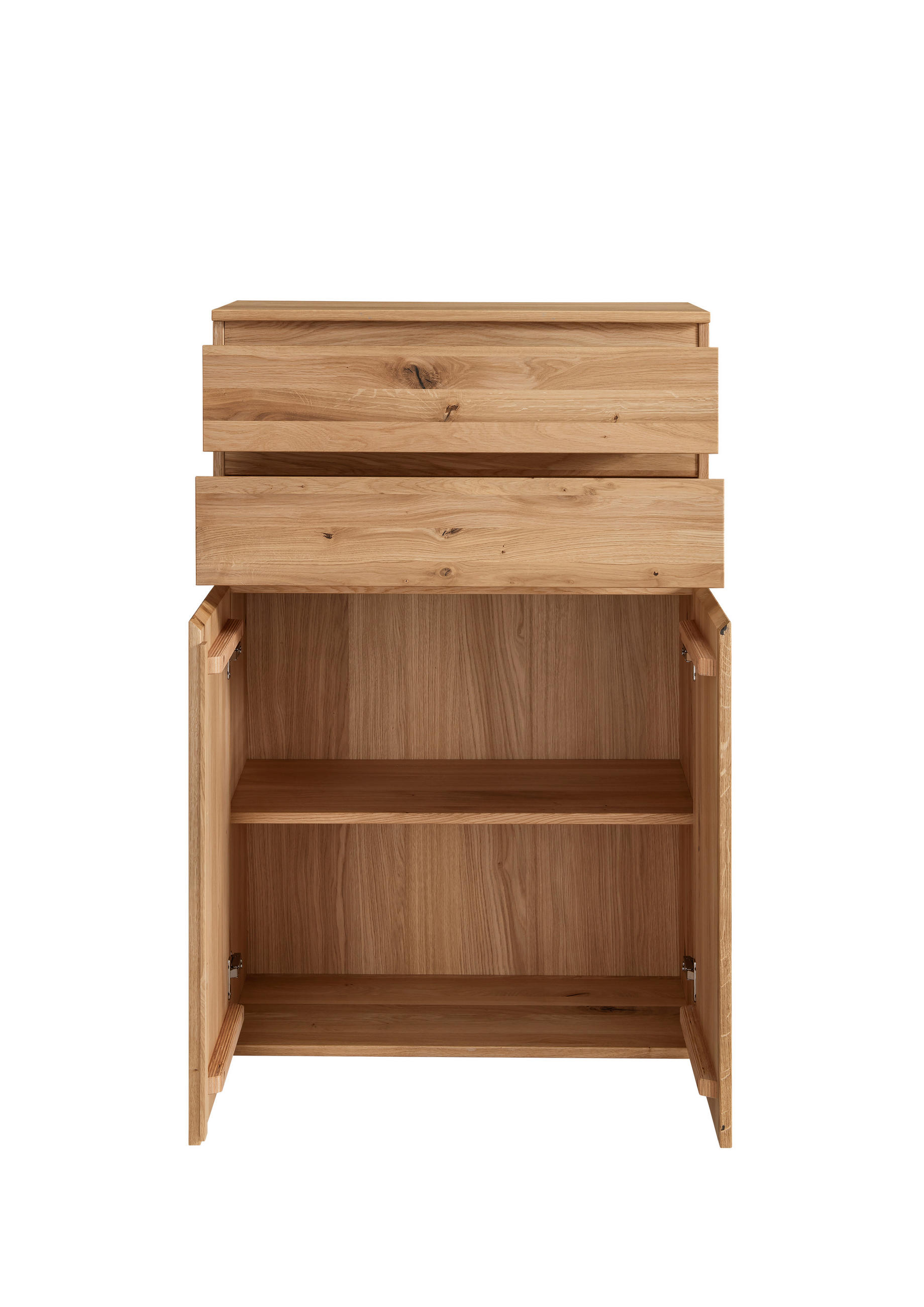 HIGHBOARD  in 80/121/39 cm  - Eichefarben, Konventionell, Holz (80/121/39cm) - Linea Natura