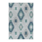 FLACHWEBETEPPICH 140/200 cm Bahama  - Blau, Design, Textil (140/200cm) - Novel