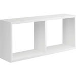 WANDREGAL 59/30/14,5 cm  - Weiß, KONVENTIONELL, Holzwerkstoff (59/30/14,5cm) - Xora