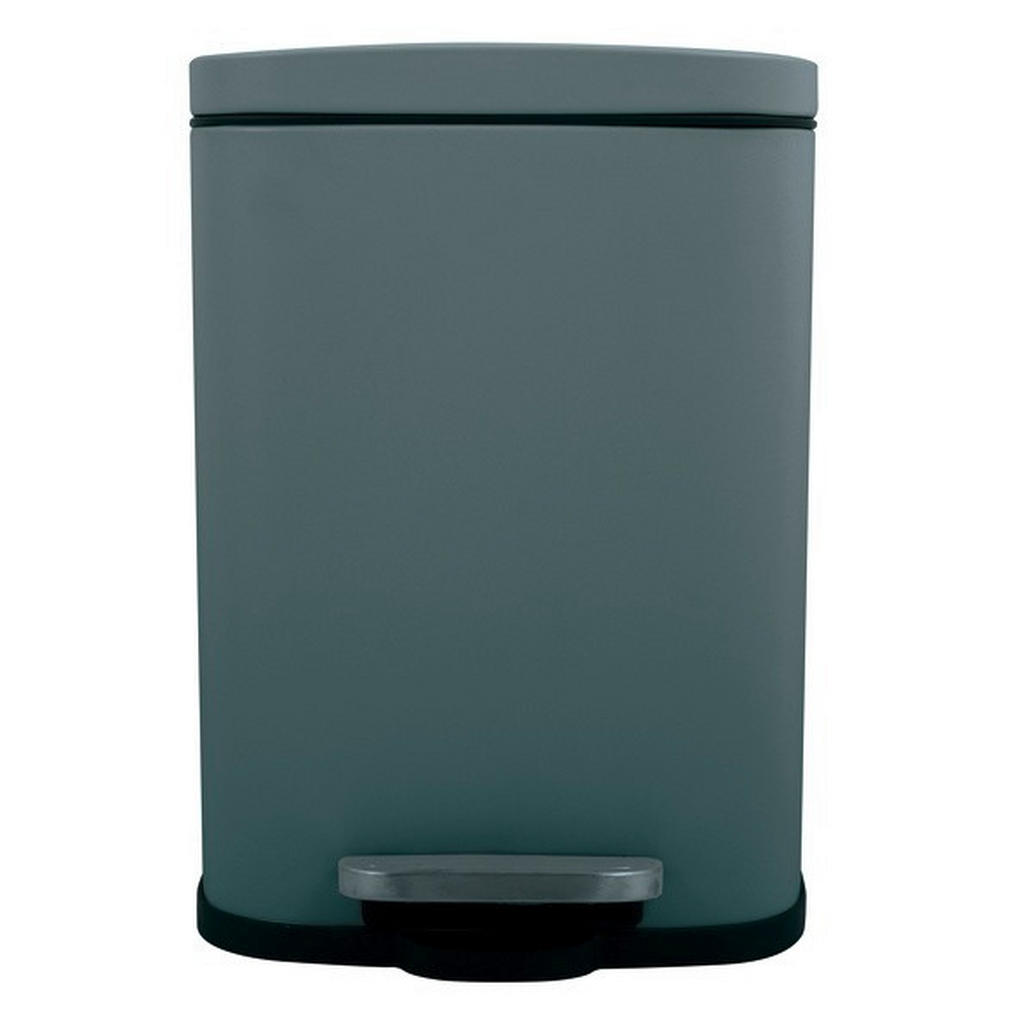 Treteimer Akira 5l Dunkelgrau Metall Lxbxh: 21,4x17,6x30 Cm