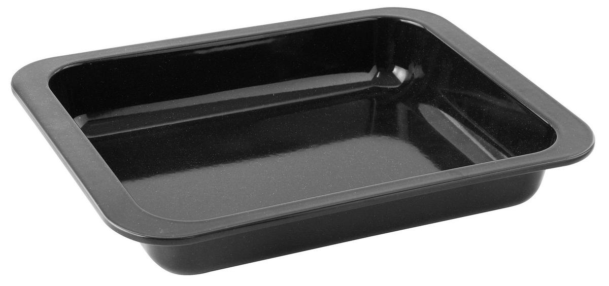 BACKBLECH - Schwarz, KONVENTIONELL, Metall (33/25cm) - Zenker