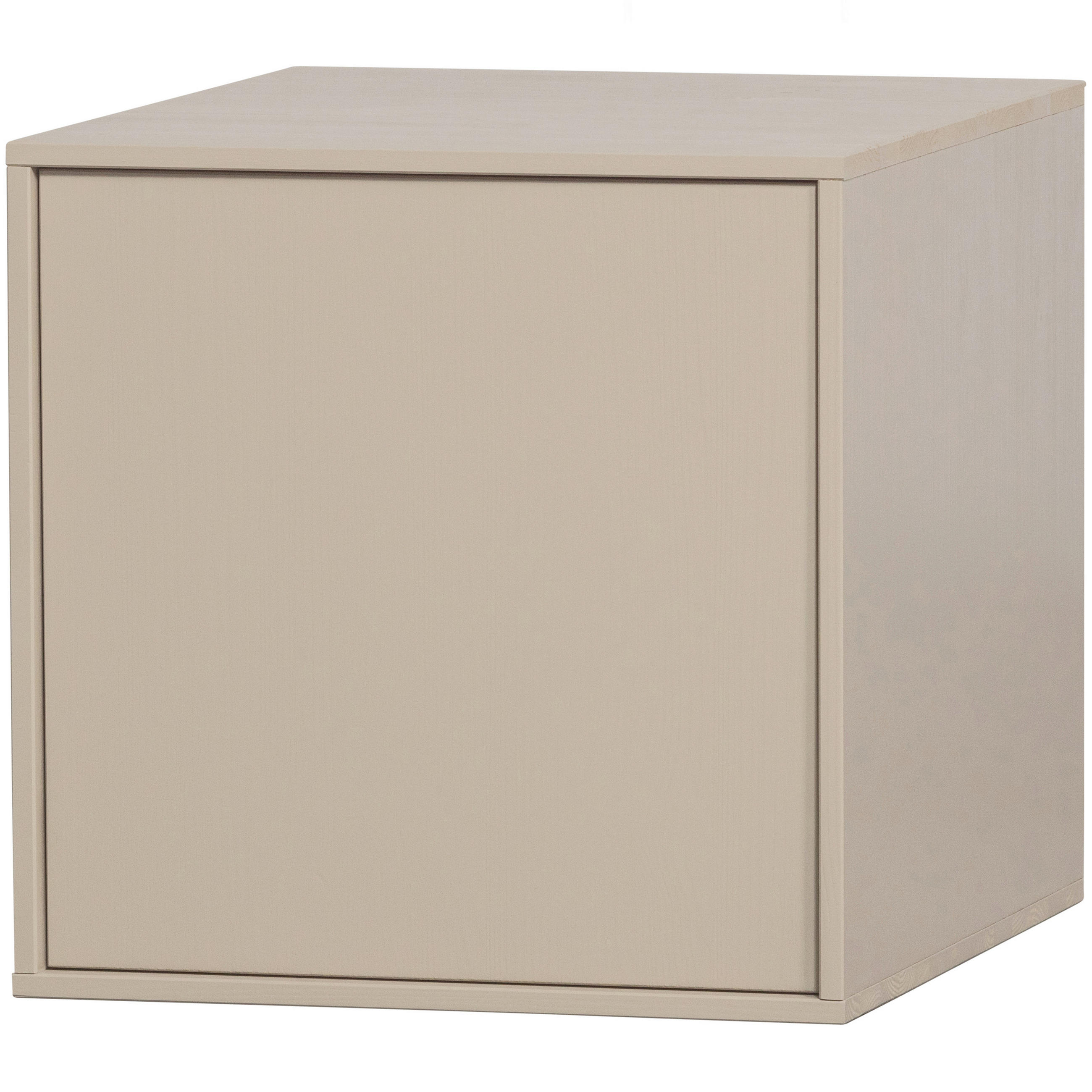 SITZBANK 50/50/58 cm Grau Kiefer massiv  - Grau, Design, Holz (50/50/58cm) - Livetastic