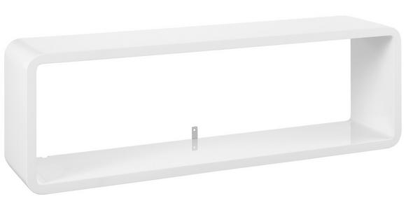 WANDBOARD in 80/25/17 cm Weiß  - Weiß, Basics, Holzwerkstoff (80/25/17cm) - Xora