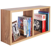 STENSKI REGAL 59/30/14,5 cm divji hrast  - divji hrast, Konvencionalno, leseni material (59/30/14,5cm) - Xora