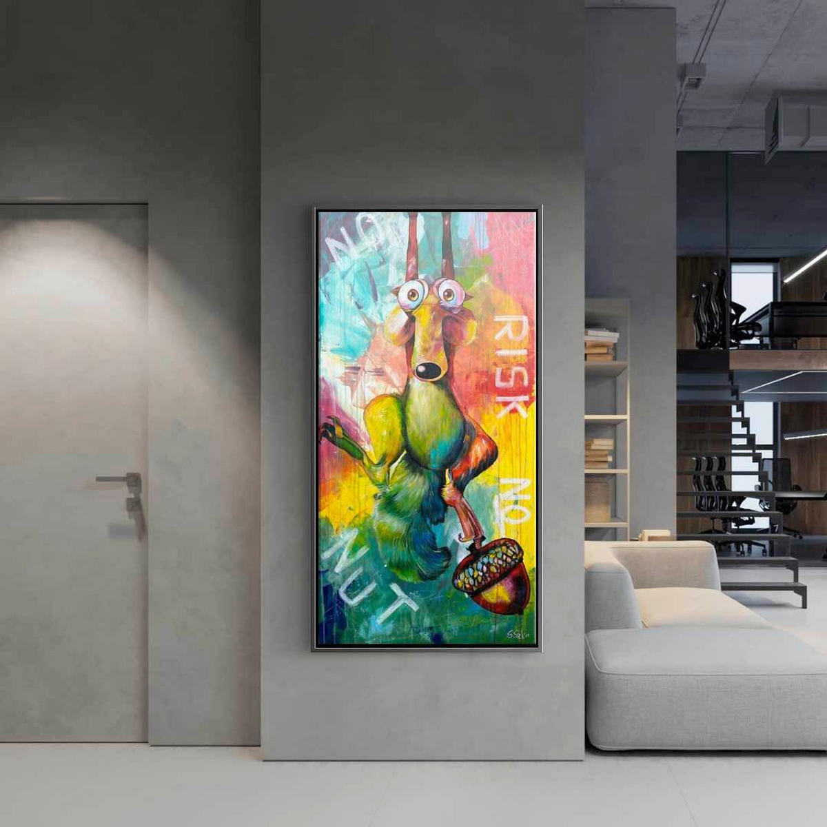 KUNSTDRUCK  - Multicolor, Basics, Holz (120x60cm)