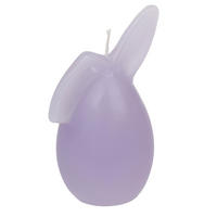 KERZE - Lila, Basics, Naturmaterialien (5,4/10,5cm)