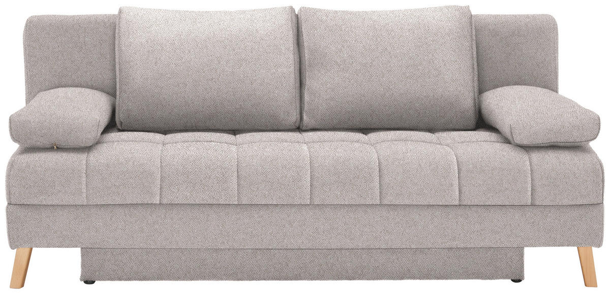 SCHLAFSOFA in Webstoff Naturfarben  - Naturfarben, Konventionell, Holz/Textil (195/90/90cm) - Cantus