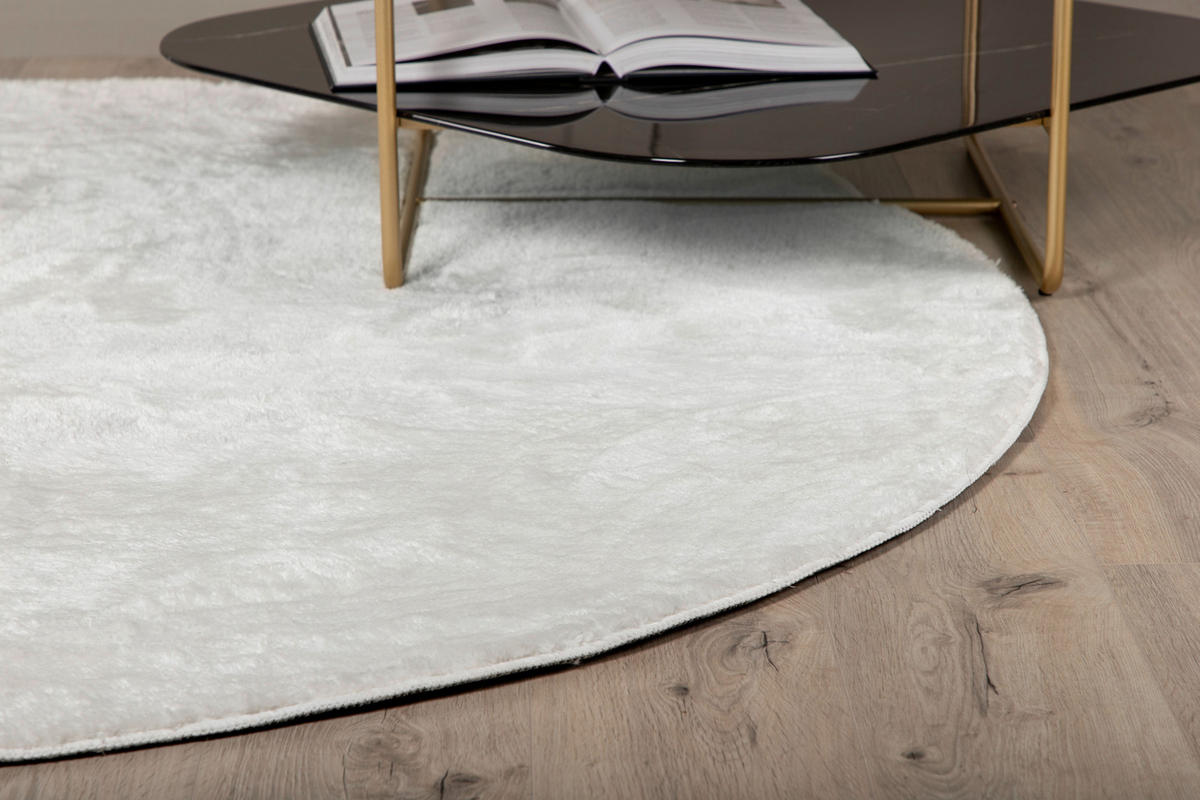 FLACHWEBETEPPICH 200 cm Weiß  - Weiß, LIFESTYLE, Textil (200cm) - P & B