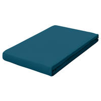 BOXSPRING-SPANNLEINTUCH 90-100/190-220 cm Jersey  - Petrol, Basics, Textil (90-100/190-220cm) - Schlafgut