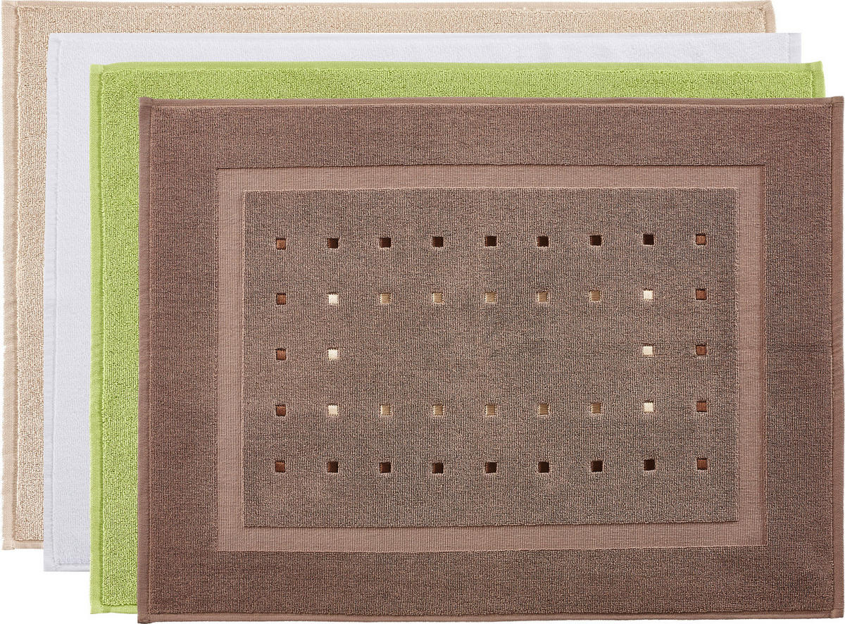 BADEMATTE Anthrazit 50/70 cm  - Anthrazit, Design, Textil (50/70cm) - Esposa