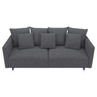SCHLAFSOFA  in Webstoff Dunkelgrau Skandinavisch  - Dunkelgrau, Design, Textil (223/96/95cm) - MID.YOU
