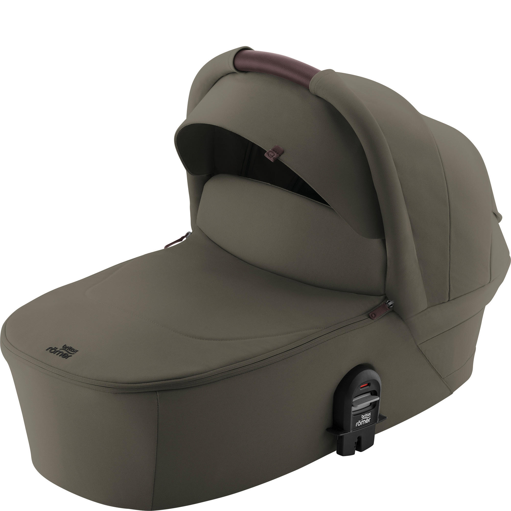 LIEGEWANNE Smile 5Z  - Olivgrün, Basics, Textil/Metall (20/43/85,5cm) - Britax Römer