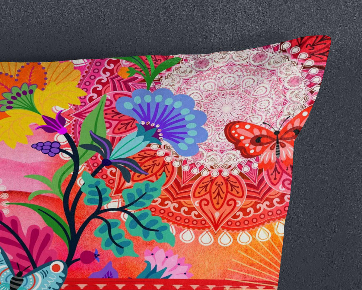 POSTELJNINA HAPPY COLOURS 140/200 cm saten  - Konvencionalno, tekstil (140/200cm) - Novel