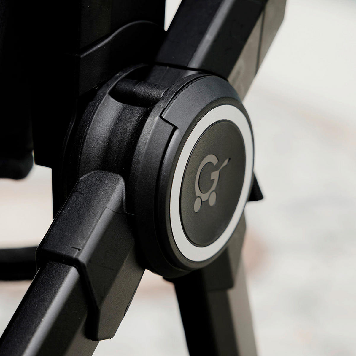 KINDERWAGENSET  Fusion Panorama Lyx Set inkl. Wickeltasche  Schwarz  - Schwarz, Basics, Metall (57/129/100cm) - Gesslein