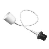 OVJES ZA STROPNU SVJETILJKU  - bijela, Basics, plastika